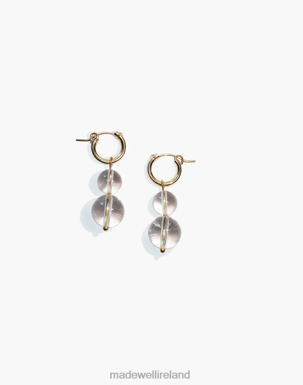 Jewelry Gold 6266T2444 Madewell YEAR 901 Quartz Orb Earrings Women