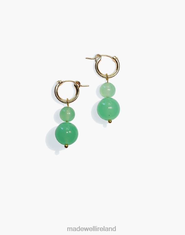 Jewelry Gold 6266T2453 Madewell YEAR 901 Jade Orb Earrings Women