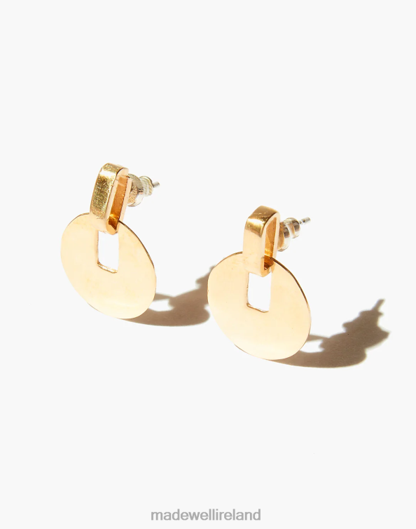 Jewelry Gold 6266T918 Madewell Odette New York Paillette Earrings Women