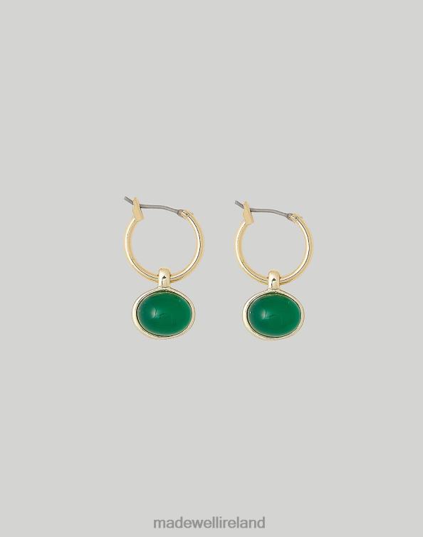Jewelry Green 6266T2088 Madewell Petit Moments Flea Earrings Women
