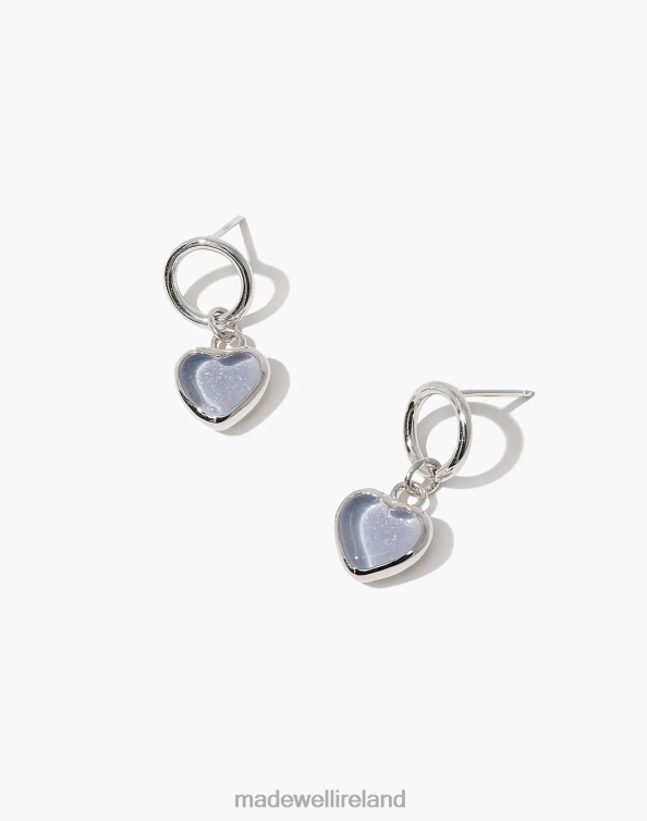 Jewelry Light Blue 6266T1805 Madewell CLED Heart Dangling Earrings Women