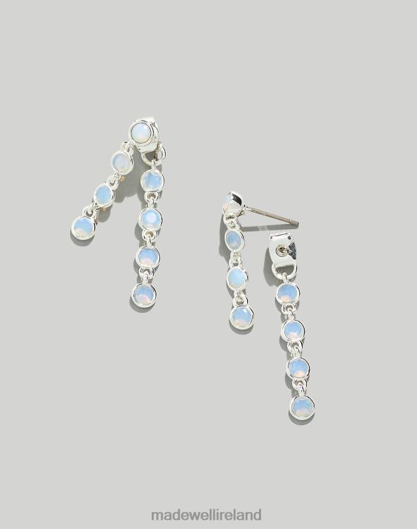 Jewelry Moonstone 6266T930 Madewell Stacked Stone Earrings Women