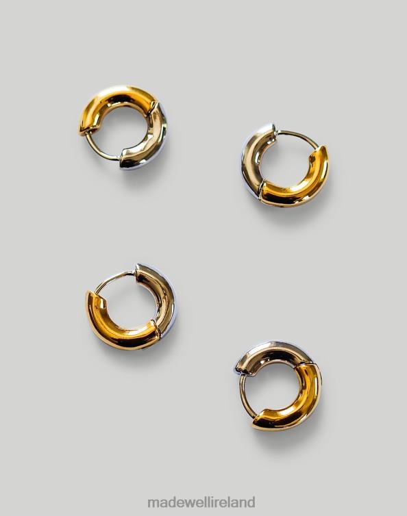 Jewelry Multi 6266T1455 Madewell Abcrete & Co. Gemini Duo Huggies Women