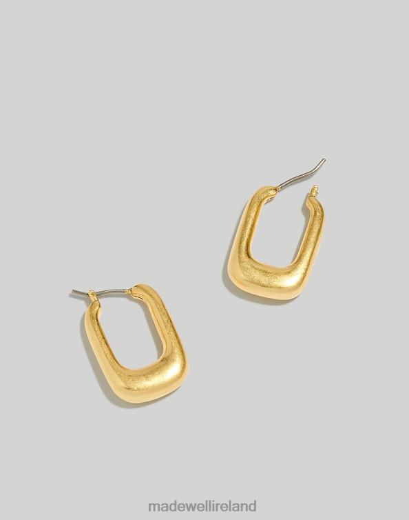 Jewelry Pale Gold 6266T891 Madewell Carabiner Hoop Earrings Women