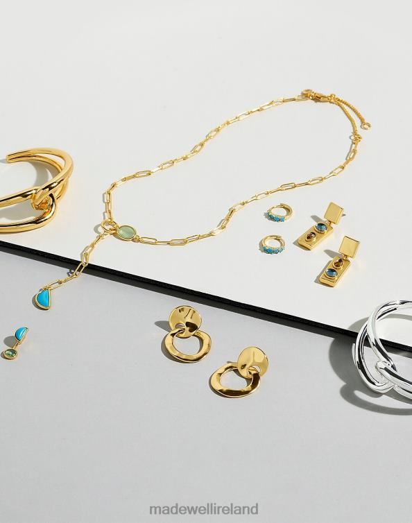 Jewelry Polished Silver 6266T885 Madewell Organic Circle Earrings Women