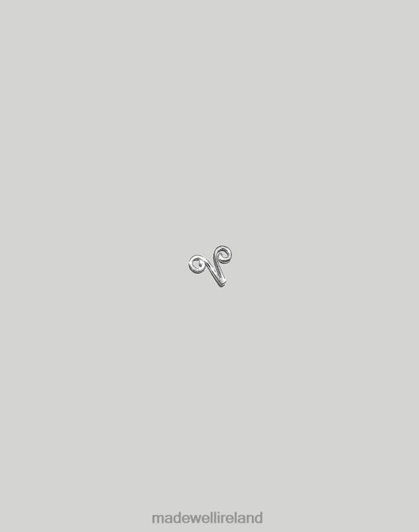 Jewelry Silver 6266T1926 Madewell MUNS Zodiac Stud Women