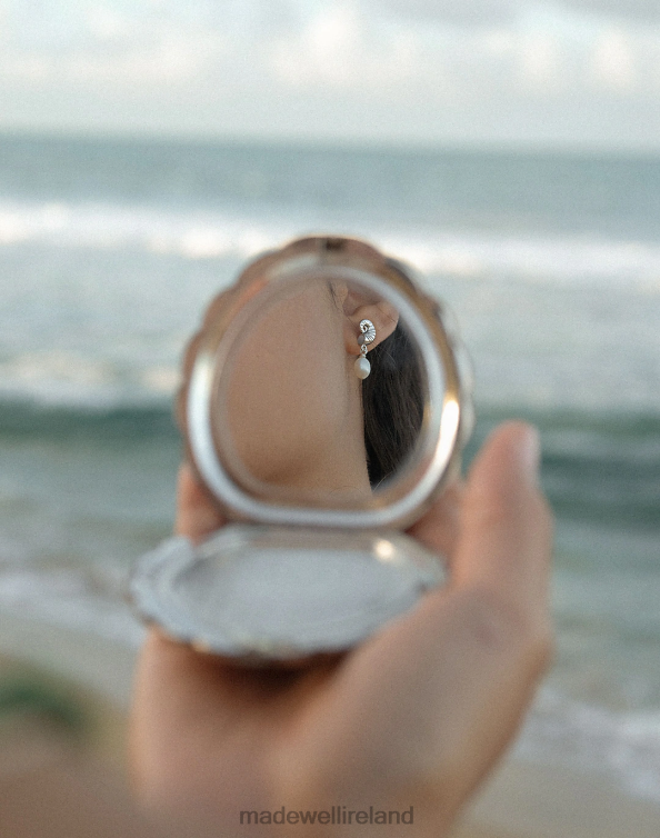 Jewelry Silver 6266T1991 Madewell MUNS Aurea Earrings Women