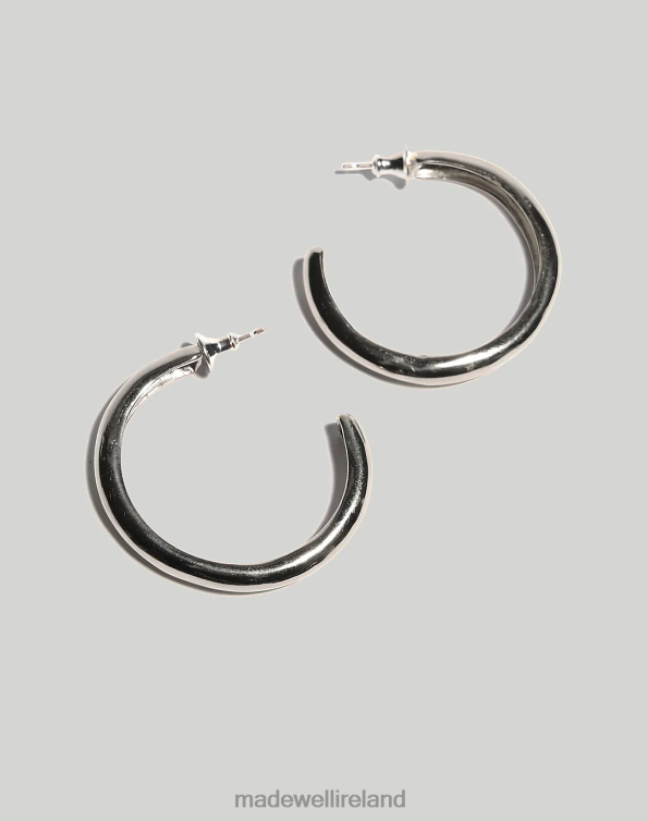 Jewelry Silver 6266T2052 Madewell Odette Bon Hoops Women