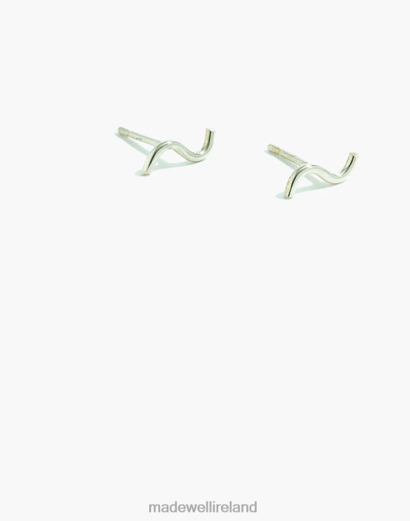 Jewelry Silver 6266T2448 Madewell YEAR 901 Sterling Dazed Stud Earrings Women