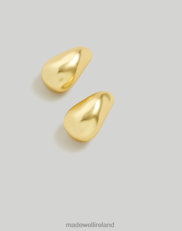 Jewelry Vintage Gold 6266T874 Madewell Sculptural Droplet Statement Earrings Women