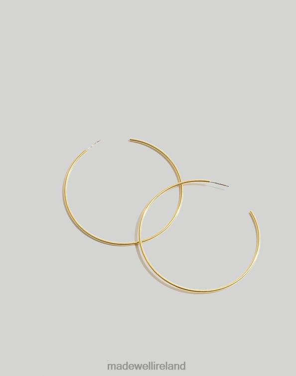 Jewelry Vintage Gold 6266T907 Madewell Oversized Hoop Earrings Women