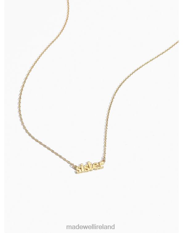 Accessories Gold 6266T1484 Madewell Katie Dean Jewelry Sister Necklace Women