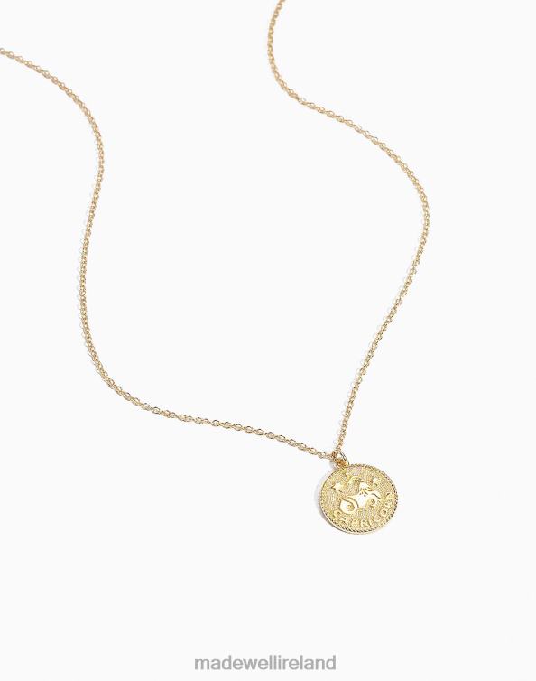 Accessories Gold 6266T1495 Madewell Katie Dean Jewelry Capricorn Zodiac Necklace Women