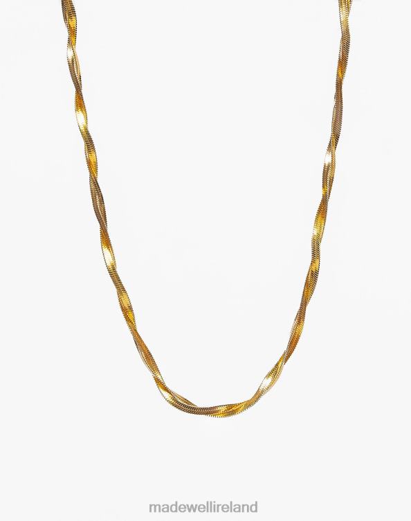 Accessories Gold 6266T2358 Madewell TSEATJEWELRY TWISTED NECKLACE Women