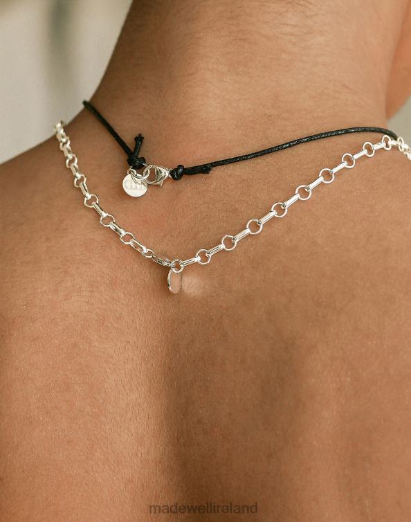 Jewelry Black 6266T1812 Madewell CLED Sculptural Charm Necklace Women