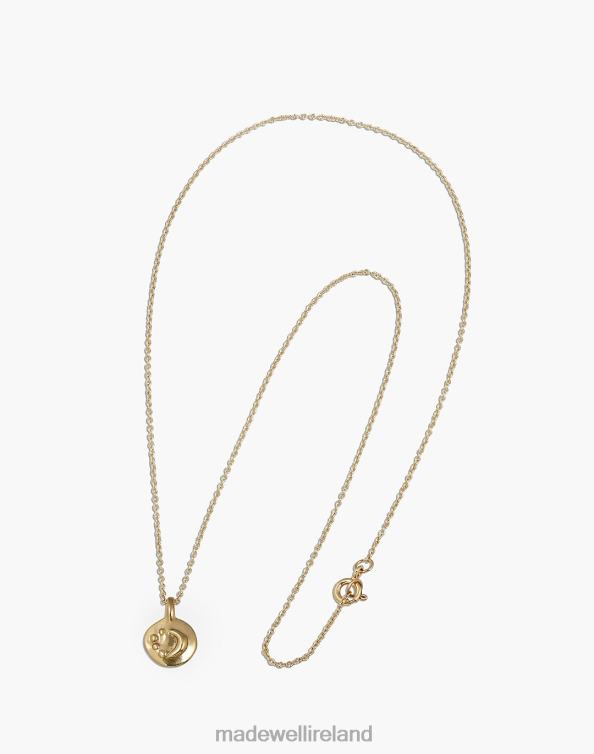 Jewelry Brass 6266T1882 Madewell Marisa Mason Virginia Moon Necklace Women