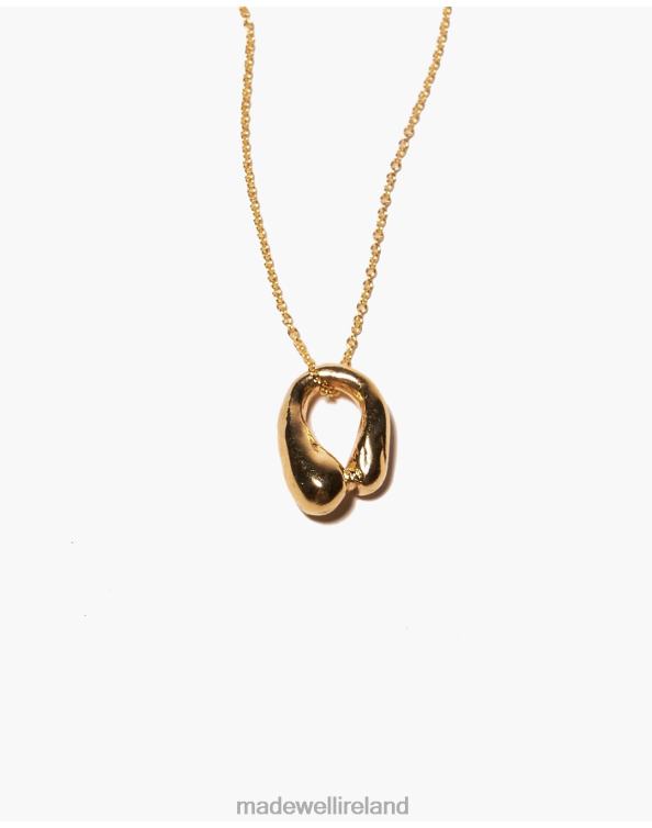 Jewelry Brass 6266T2064 Madewell Odette Lua Necklace Women