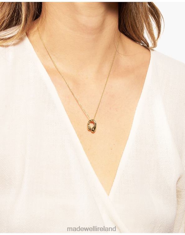 Jewelry Brass 6266T2064 Madewell Odette Lua Necklace Women