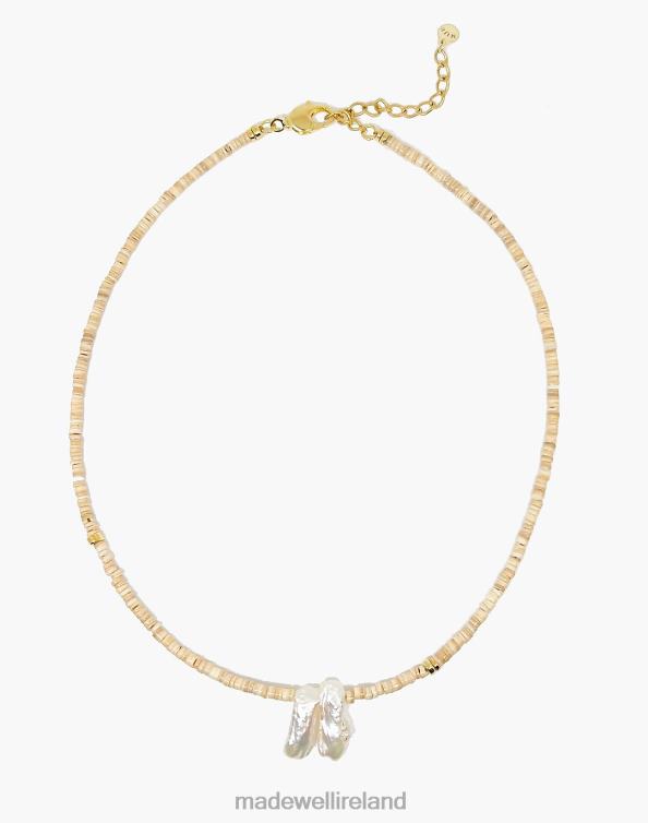 Jewelry Dark Tan 6266T1916 Madewell MIJU Rita Necklace Women