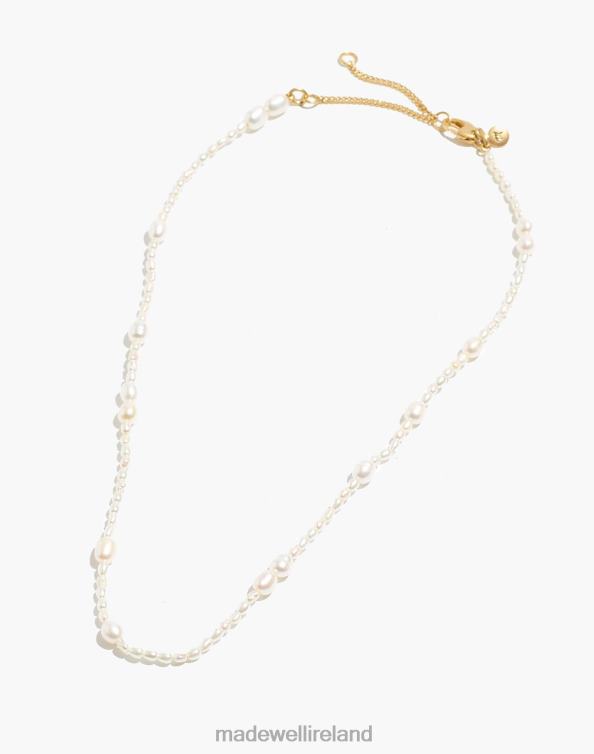 Jewelry Freshwater Pearl 6266T959 Madewell Mixed Pearl Beaded Choker Necklace Women