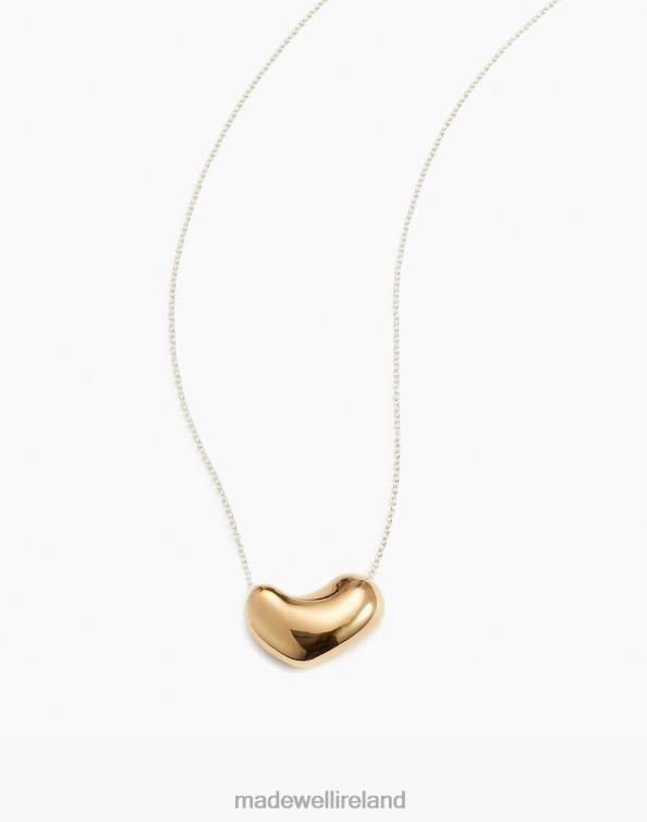 Jewelry Gold 6266T1176 Madewell AGMES Sculpted Heart Pendant Women