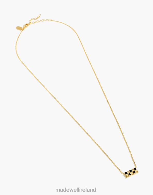 Jewelry Gold 6266T1535 Madewell STUDIO GRUN Chess Necklace Women