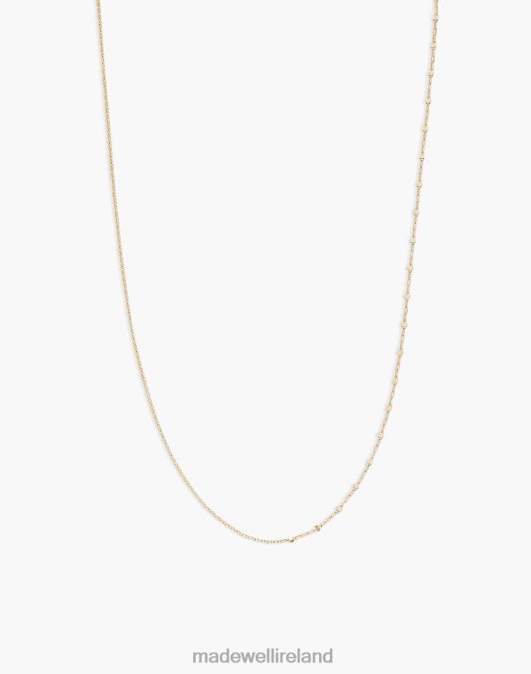 Jewelry Gold 6266T1733 Madewell Kinn Two in One Chain Necklace Women