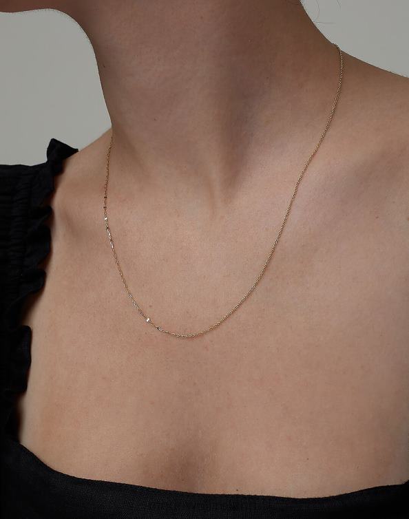 Jewelry Gold 6266T1733 Madewell Kinn Two in One Chain Necklace Women