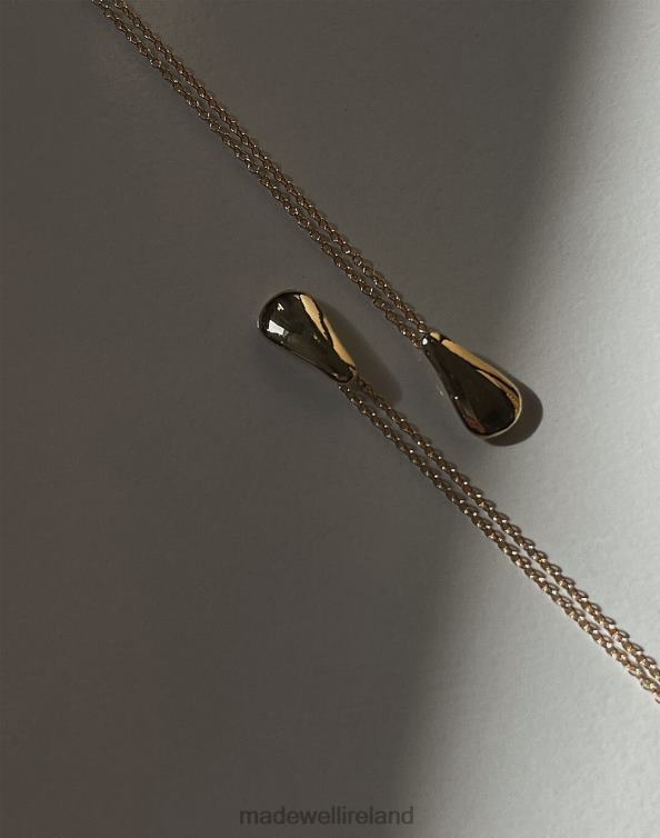 Jewelry Gold 6266T1760 Madewell Kinn Teardrop 20'' Necklace Women