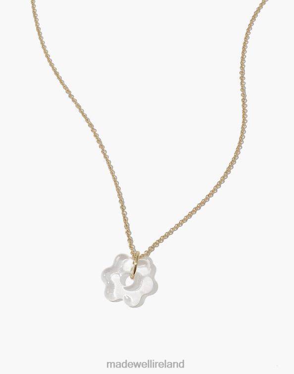 Jewelry Gold 6266T1816 Madewell CLED Avens Charm Necklace Women