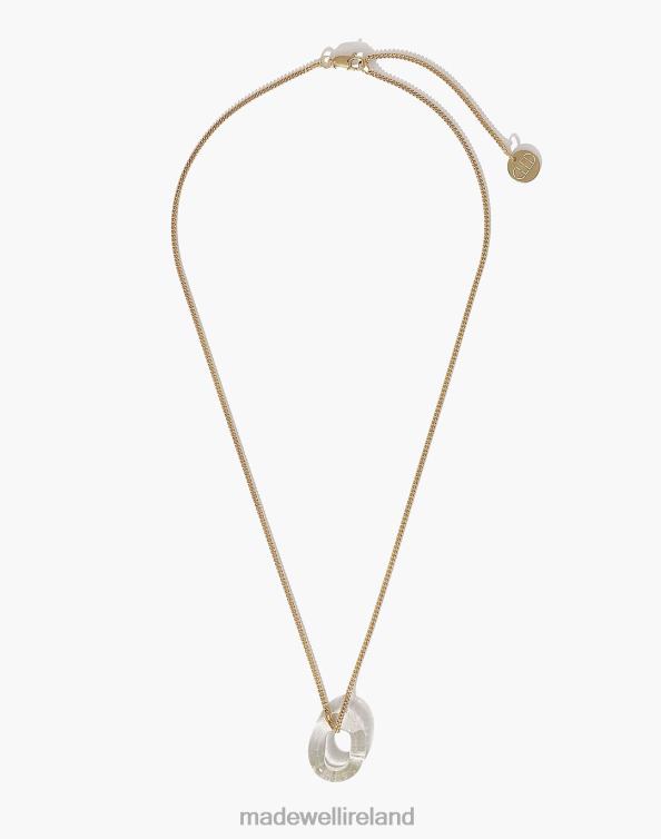 Jewelry Gold 6266T1821 Madewell CLED In The Loop Necklace Women