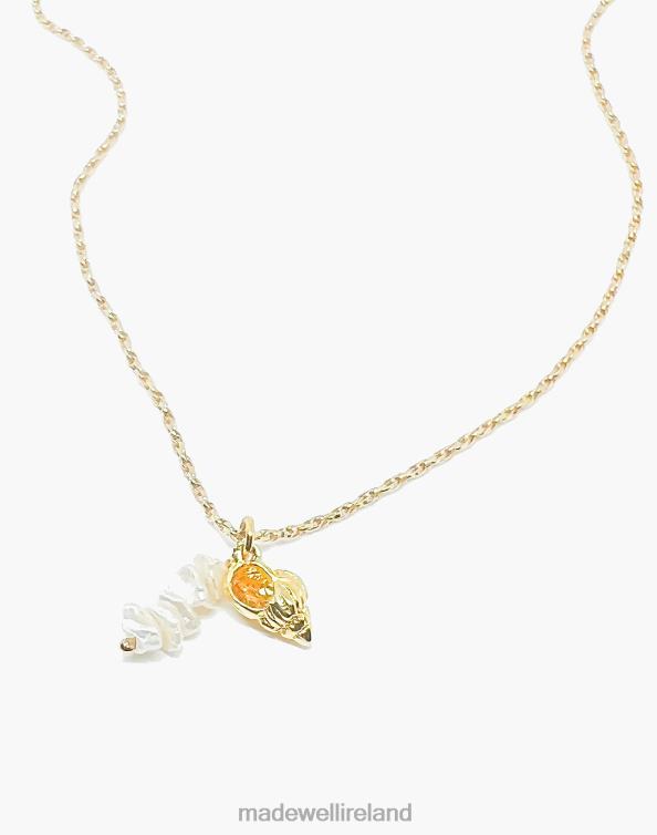 Jewelry Gold 6266T1915 Madewell MIJU Cove Necklace Women