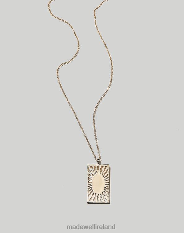 Jewelry Gold 6266T1929 Madewell MUNS Al Sol Necklace Women