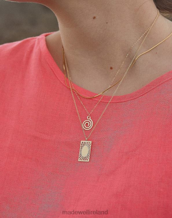 Jewelry Gold 6266T1929 Madewell MUNS Al Sol Necklace Women