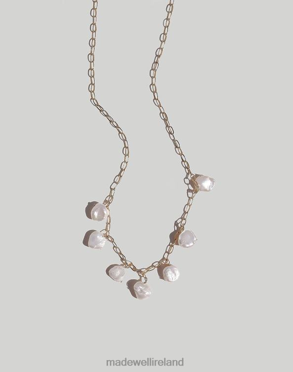 Jewelry Gold 6266T1940 Madewell MUNS Playa Charm Necklace Women