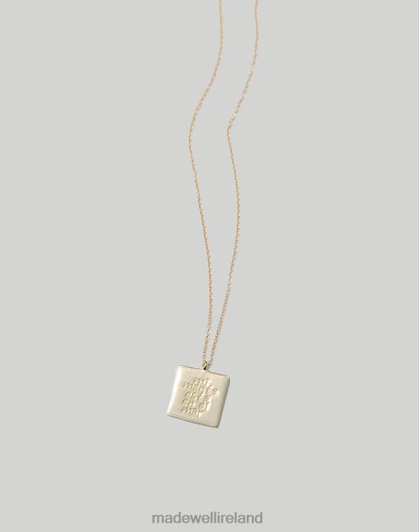 Jewelry Gold 6266T1959 Madewell MUNS En el Mar Necklace Women