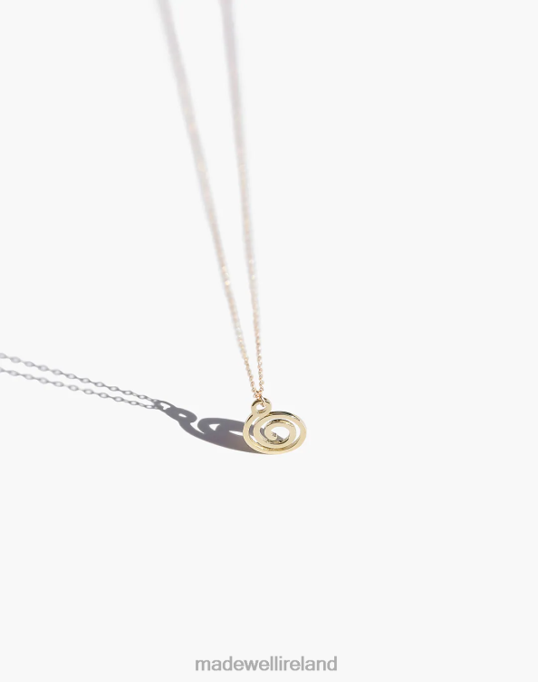 Jewelry Gold 6266T1969 Madewell MUNS Espiral Necklace Women