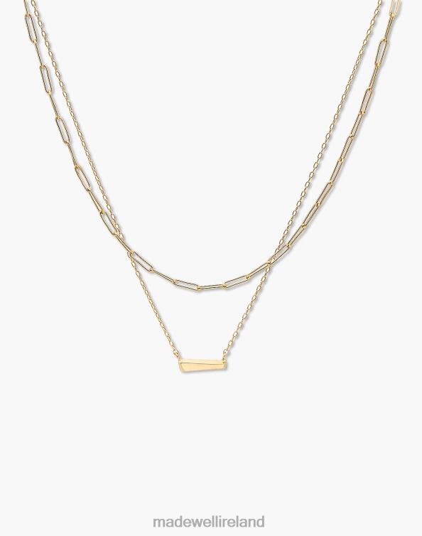Jewelry Gold 6266T2253 Madewell SOKO Sura Layered Necklace Women