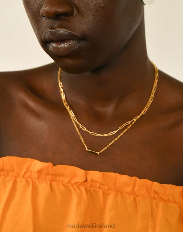 Jewelry Gold 6266T2253 Madewell SOKO Sura Layered Necklace Women