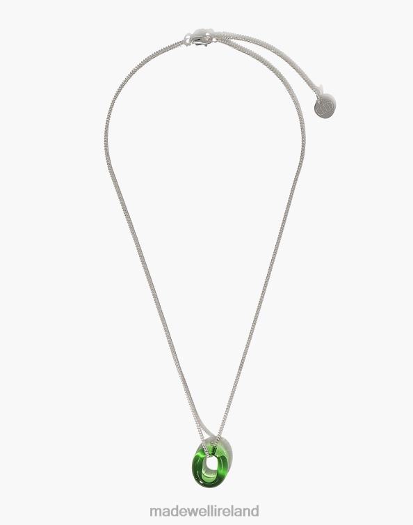 Jewelry Green 6266T1820 Madewell CLED In The Loop Necklace Women