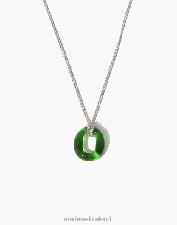 Jewelry Green 6266T1820 Madewell CLED In The Loop Necklace Women