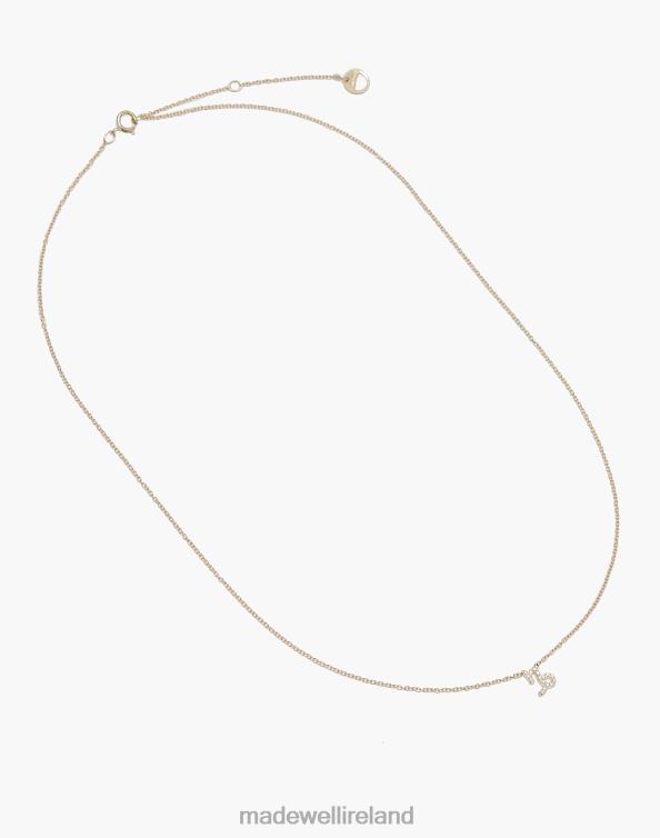 Jewelry Leo 6266T1354 Madewell BYCHARI DIAMOND ZODIAC NECKLACE Women