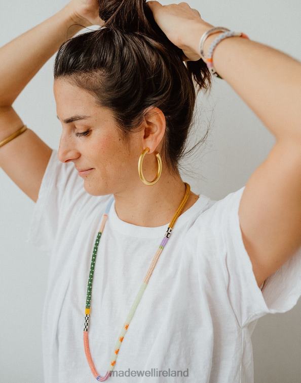 Jewelry Multi 6266T1513 Madewell Kisiwa Beaded Cuerda Necklace Women