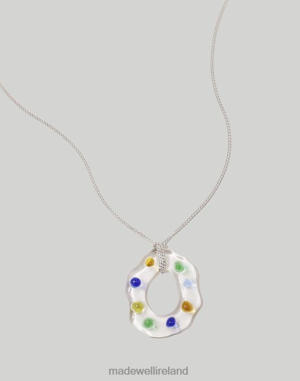 Jewelry Multi 6266T1818 Madewell CLED High Tide Necklace in Spectrum Women