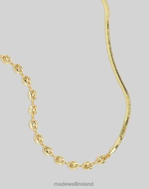 Jewelry Pale Gold 6266T964 Madewell Mixed Chain Necklace Women