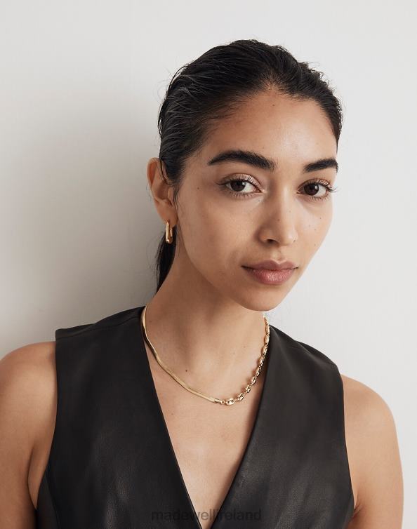 Jewelry Pale Gold 6266T964 Madewell Mixed Chain Necklace Women