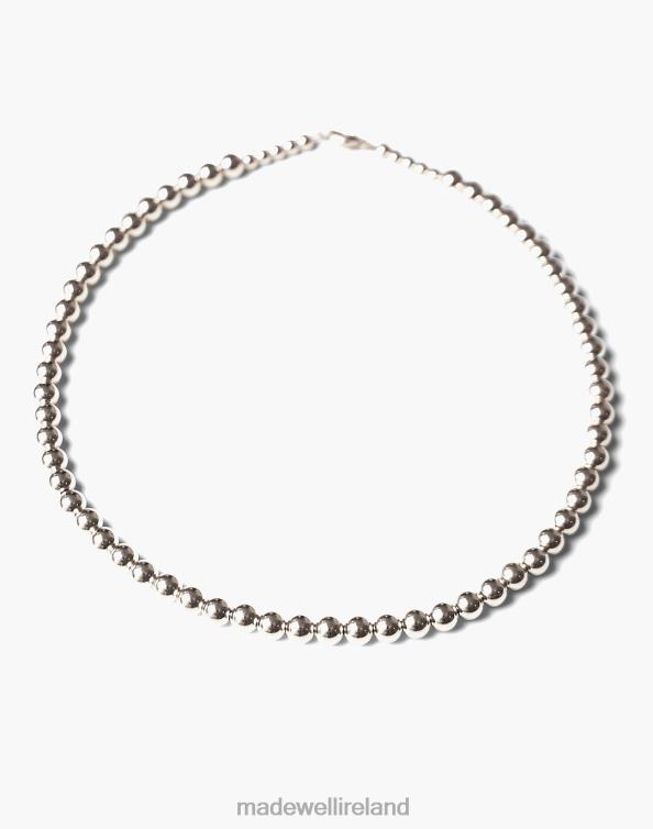 Jewelry Silver 6266T1405 Madewell Charlotte Cauwe Studio Bead Necklace Women