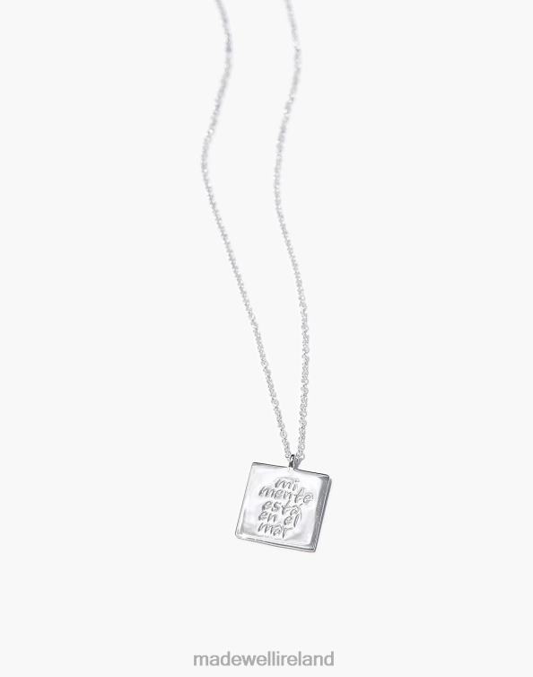Jewelry Silver 6266T1976 Madewell MUNS En el Mar Necklace Women