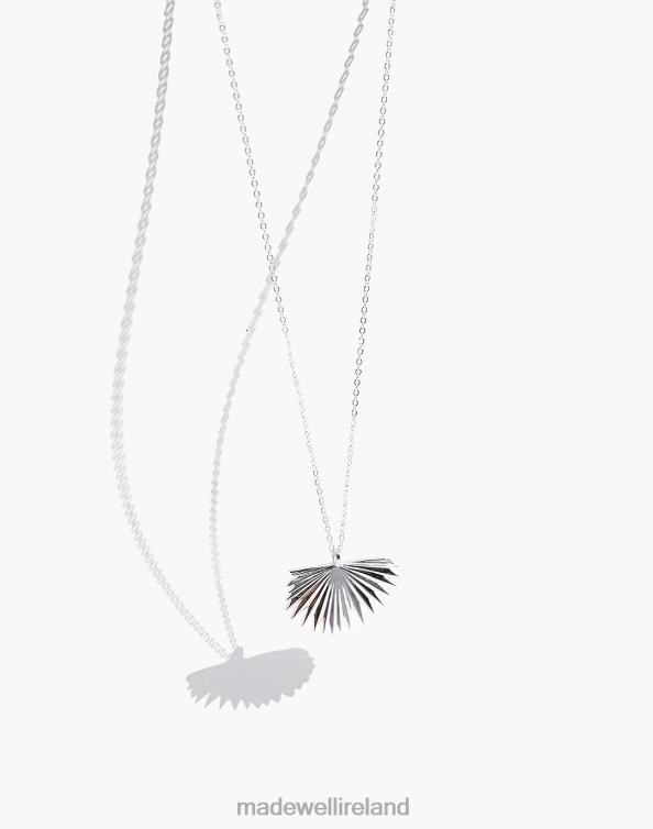 Jewelry Silver 6266T2002 Madewell MUNS Palma Necklace Women