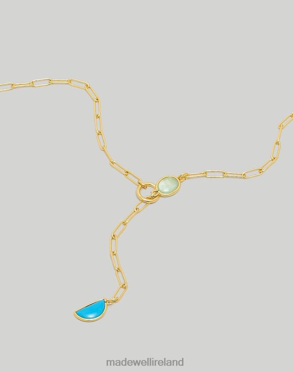 Jewelry Turquoise Multi 6266T967 Madewell Stone Collection Apophyllite Necklace Women